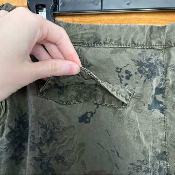 Desigual We Love Love Pleated Harem Drop Crotch Jogger Pants Size 28 Y2K Grunge - Picture 10 of 12